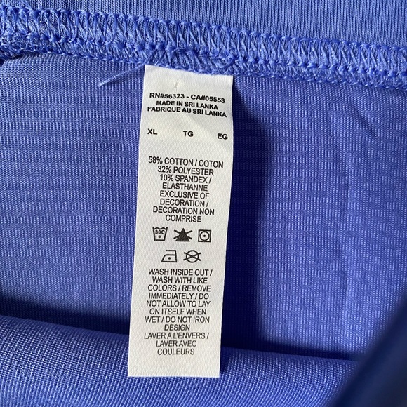 NWOT - Nike Biker shorts, blue/purple size XL - Picture 3 of 6